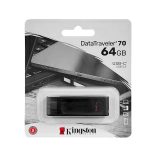 Pendrive 64 GB - Kingston DataTraveler 70 - USB‑C csatlakozóval.