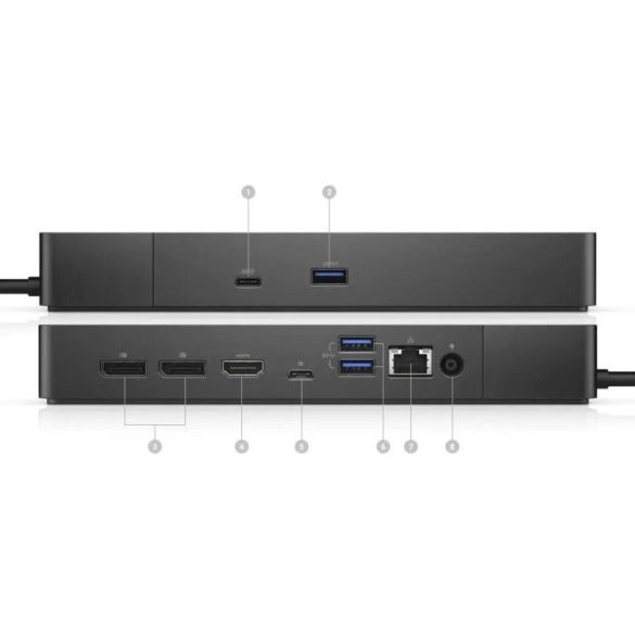 DELL  WD19 S USB-C Docking Station Dokkoló állomás 130W töltővel