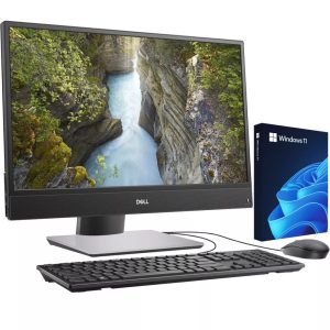 Dell OptiPlex 5260 ÉRINTŐKÉPERNYŐS All-in-One PC  AJÁNDÉK billentyűzet+egérrel / i5-8500 / 8 GB RAM / 256 SSD /  használt AIO PC garanciával