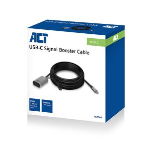 ACT AC7060 USB-C Signal Booster Cable – USB-C 3.2 Gen1, 5 m