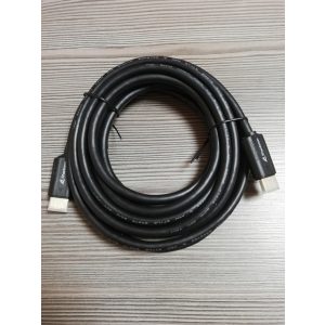 Sharkoon HDMI 4K kábel 5,0 méter – nagyfelbontású kép- és hangátvitelhez