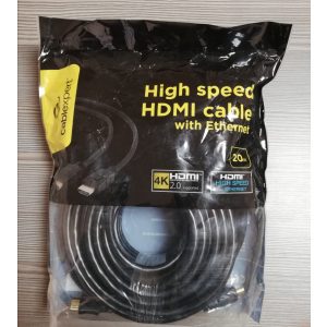 Gembird Cablexpert HDMI 4K kábel 20,0 méter – nagyfelbontású kép- és hangátvitelhez