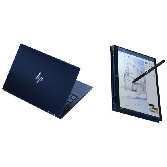 HP Elite Dragonfly | i5-8265U | 8 GB RAM | 256 GB SSD | 13,3″ FHD Touch | Windows 11 | használt 2 az 1-ben laptop 12 hó garanciával 