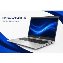   HP ProBook 450 G6 | i5-8265U | 16 GB RAM | 512 GB SSD | 15,6″ Full HD | Win 11 | használt laptop 12 hó garanciával