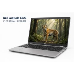   Dell Latitude 5520 | i7-1185G7 | 16 GB RAM | 512 GB SSD | 15,6″ FHD | Iris Xe | Win 11 | használt laptop 12 hó garanciával