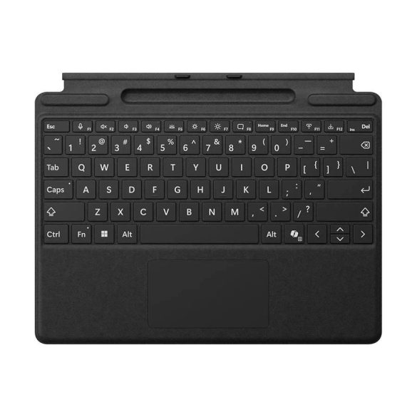 Surface Pro billentyűzet touchpaddal | Új |  Bluetooth | Háttérvilágítás | Surface Pro 8 / 9 / X / 10 / 11 | Black | Magyar kiosztás
