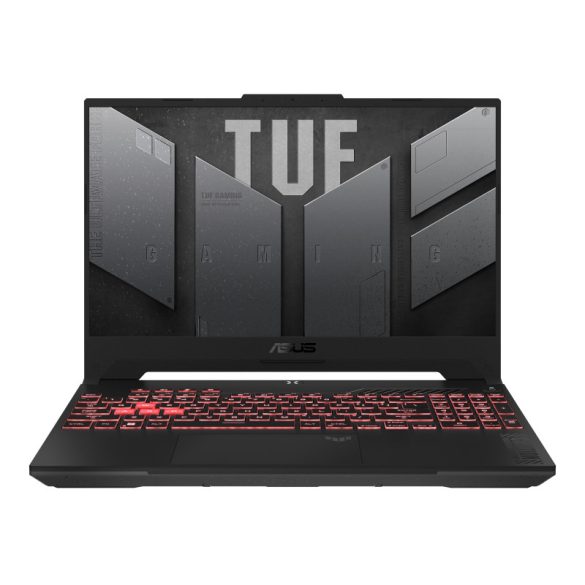 ASUS TUF Gaming A15 | Ryzen 7-7 | 16GB RAM | 512GB SSD | 15,6" FHD | RTX 4050 | Windows 11 | használt gamer laptop garanciával
