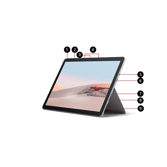 Microsoft Surface Go 2 | Pentium 4425Y | 8GB RAM | 128GB SSD | 10,5″ PixelSense Touch | levehető billentyűzet | Windows 11 | Használt tablet + laptop garanciával
