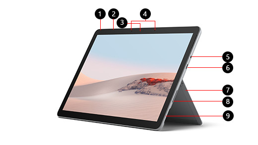 Microsoft Surface Go 2 | EU lecsatolható billentyűzet | 8GB