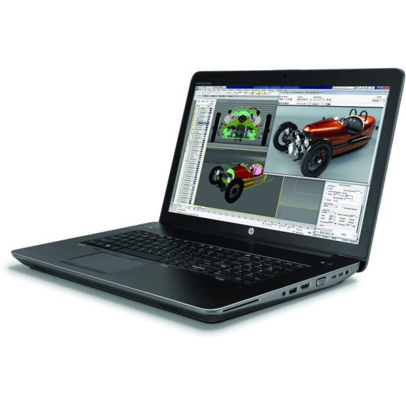 HP ZBook 17 G2 i5/ 8GB RAM / 180 SSD / Quadro  K1100 / FHD /   használt laptop garanciával (A- kategória)